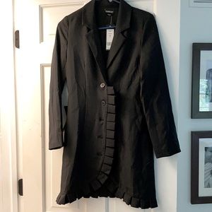 Bebe Pleated Blazer Dress